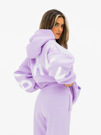 Isabel Oversized Hoodie - Lila