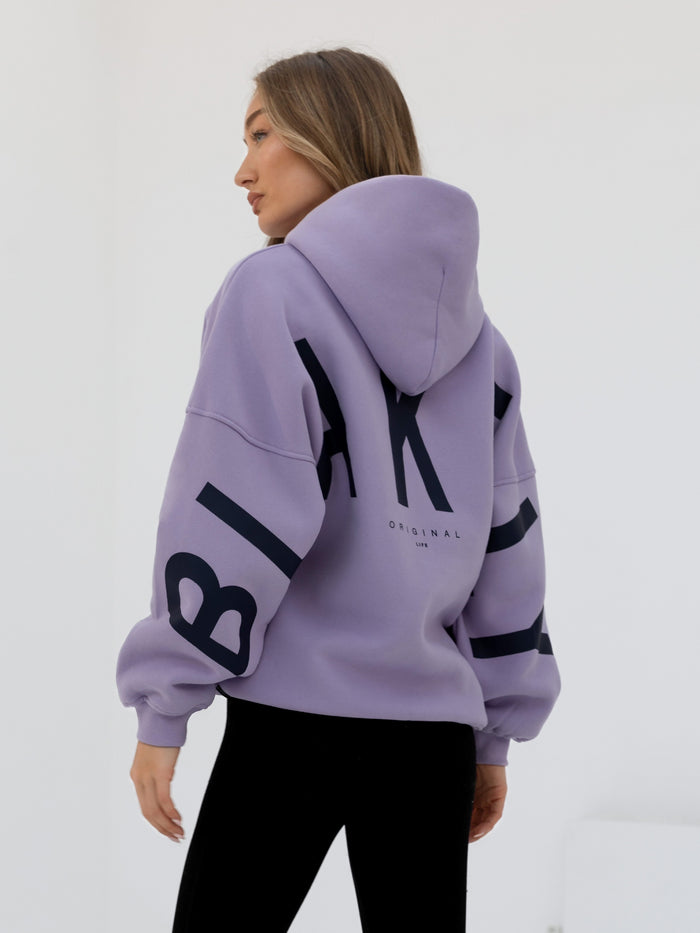 Isabel Oversized Hoodie - Violet