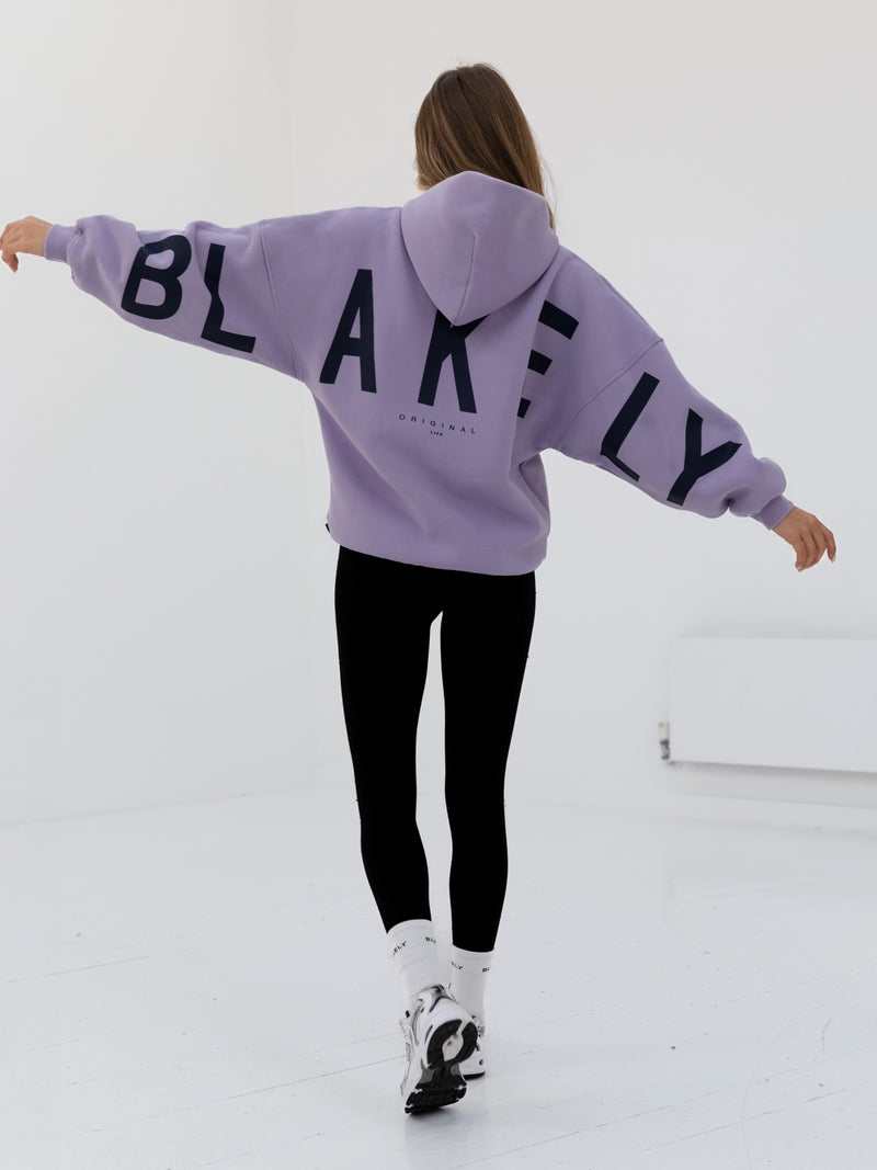 Isabel Oversized Hoodie - Violet