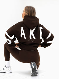 Isabel Oversized Hoodie - Kaffeebohne