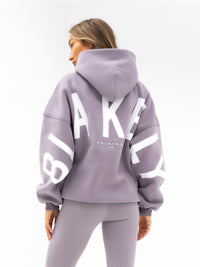 Isabel Oversize-Kapuzenpullover - Zartes Lila