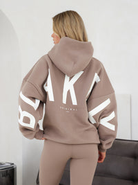 Isabel Oversized Hoodie - Zachtbruin