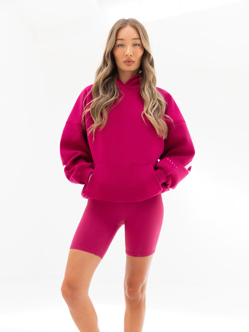 Isabel Oversized Hoodie - Ultrapink
