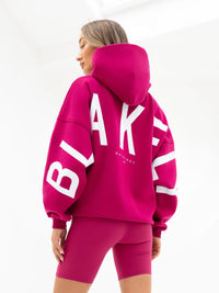 Isabel Oversized Hoodie - Ultrapink