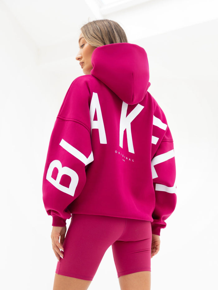 Isabel Oversized Hoodie - Ultrapink