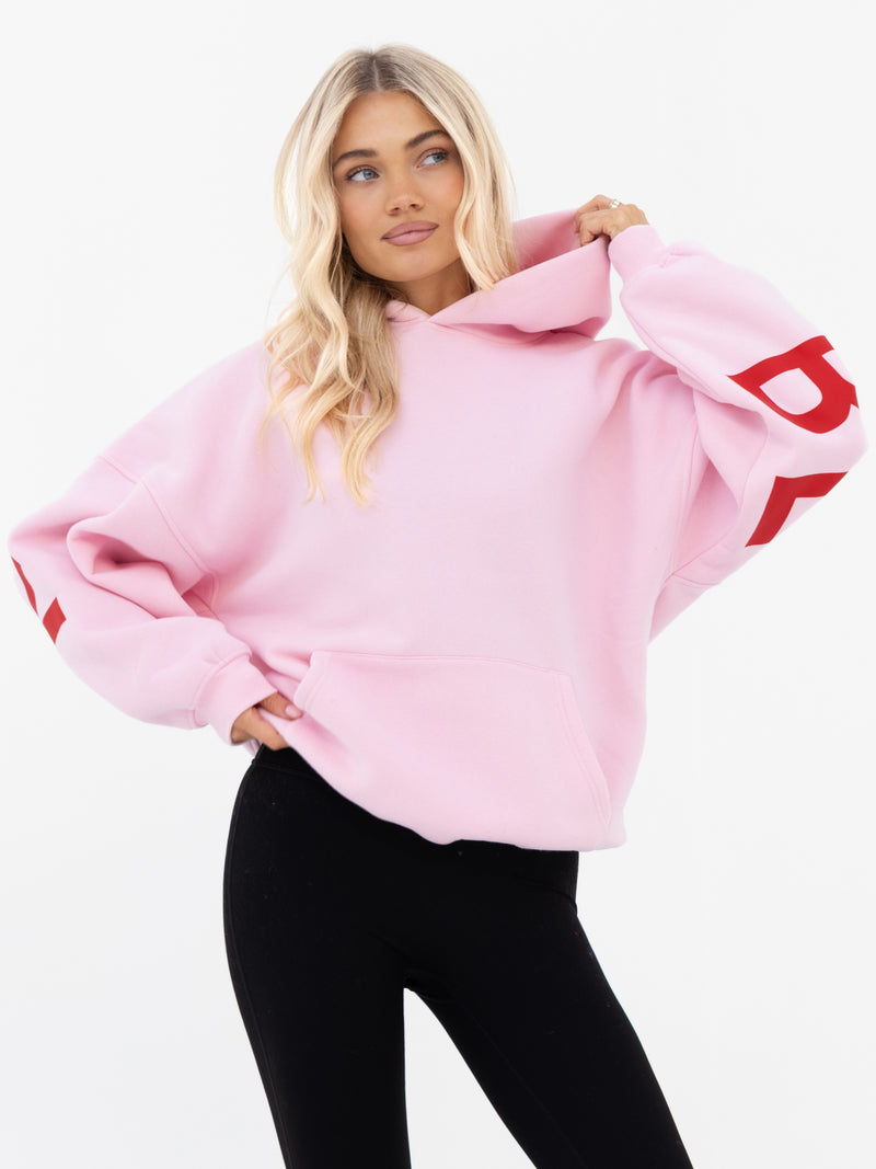 Isabel Oversized Hoodie - Roze roze