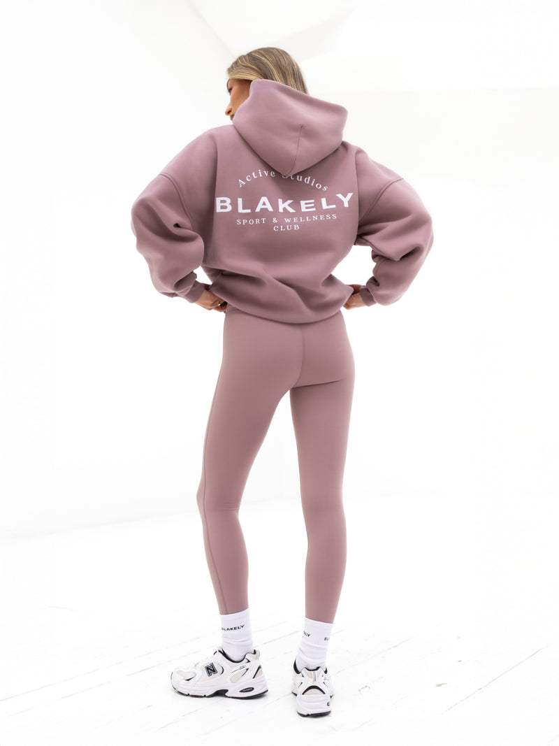 Active Studios Oversized Hoodie - Altrosa