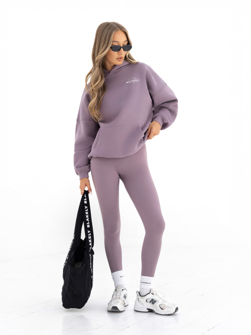 Active Studios Oversized Hoodie - Traube