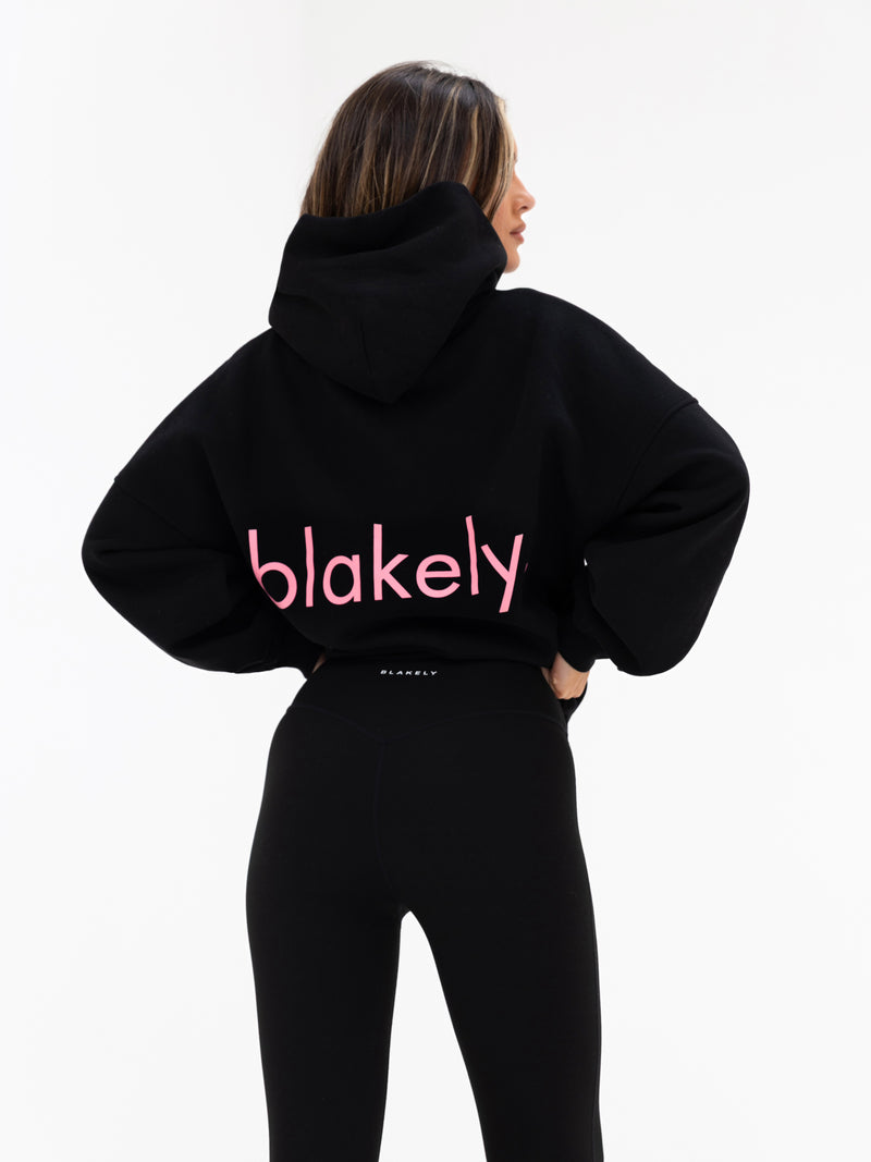 Lexi Oversized Hoodie - Schwarz