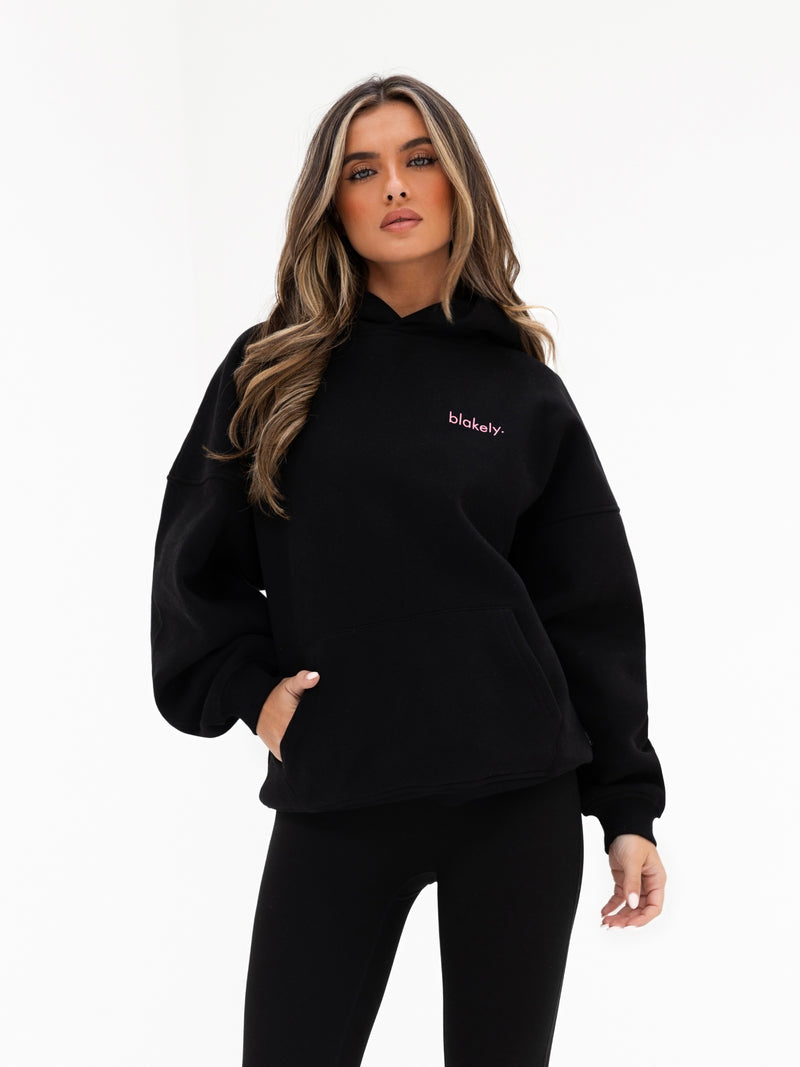 Lexi Oversized Hoodie - Schwarz