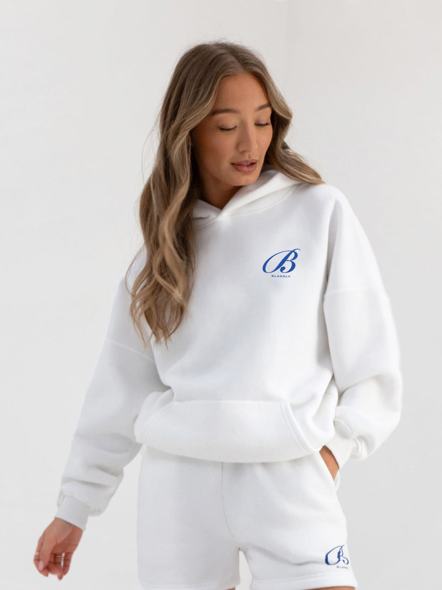 Vita Oversized Hoodie - Flat White