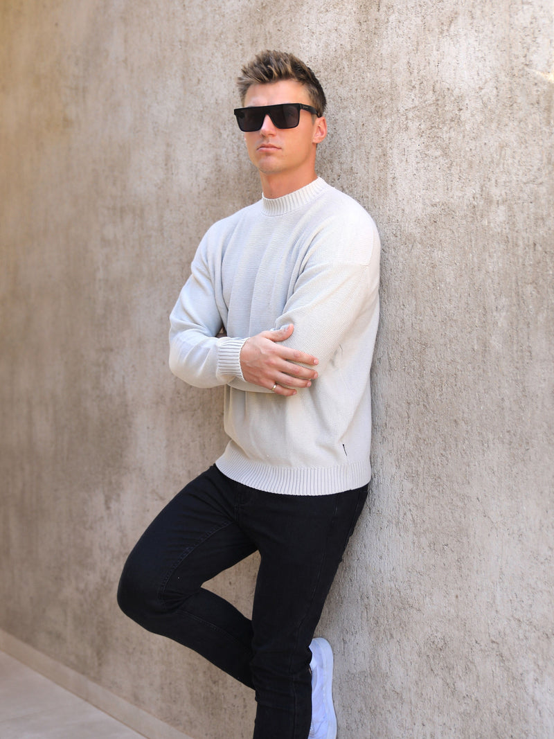 Huxley Knit Jumper - Chalk