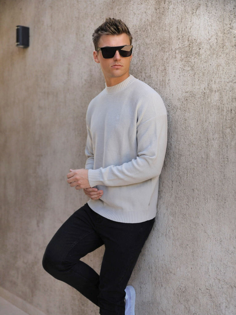 Huxley Knit Jumper - Chalk