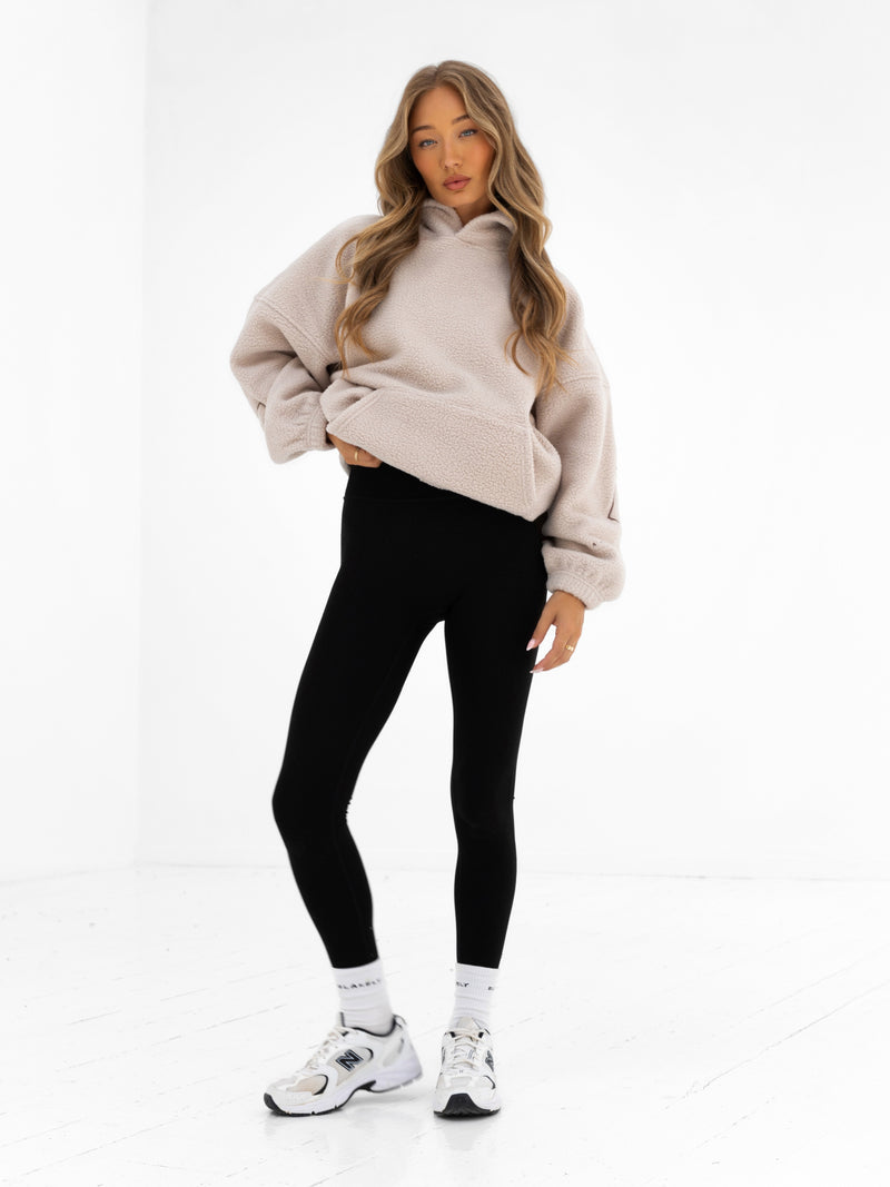 Borg Isabel Oversized Hoodie - Bräunen
