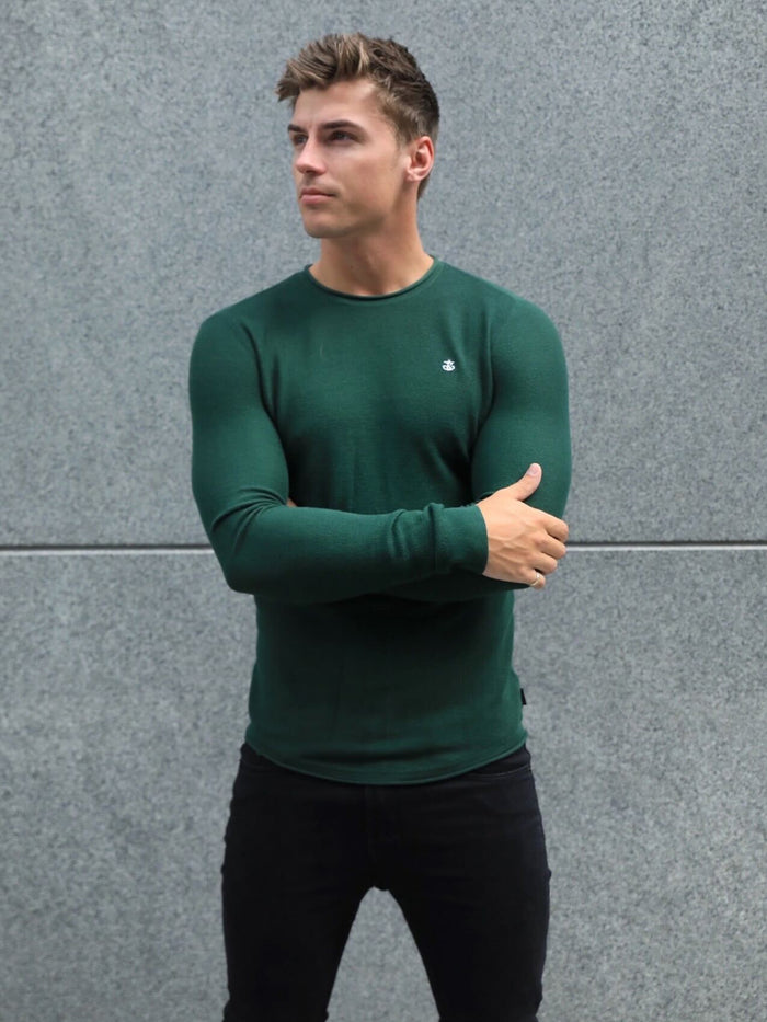Mason Knit Jumper - Green
