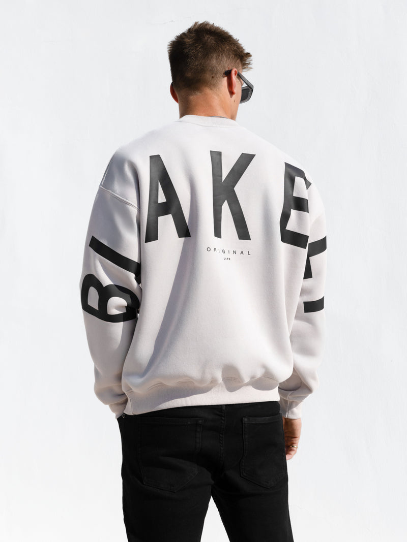 Idris Oversized Jumper - Pierre