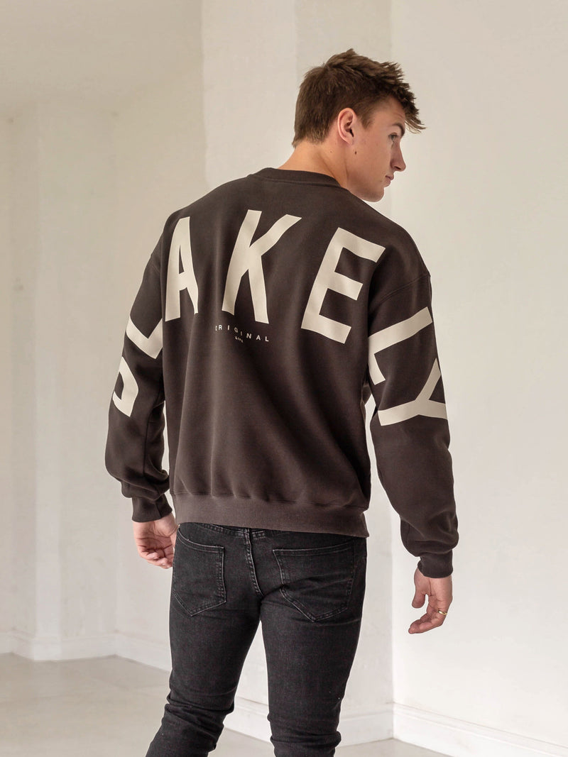 Idris Oversized Jumper - Dark Brown