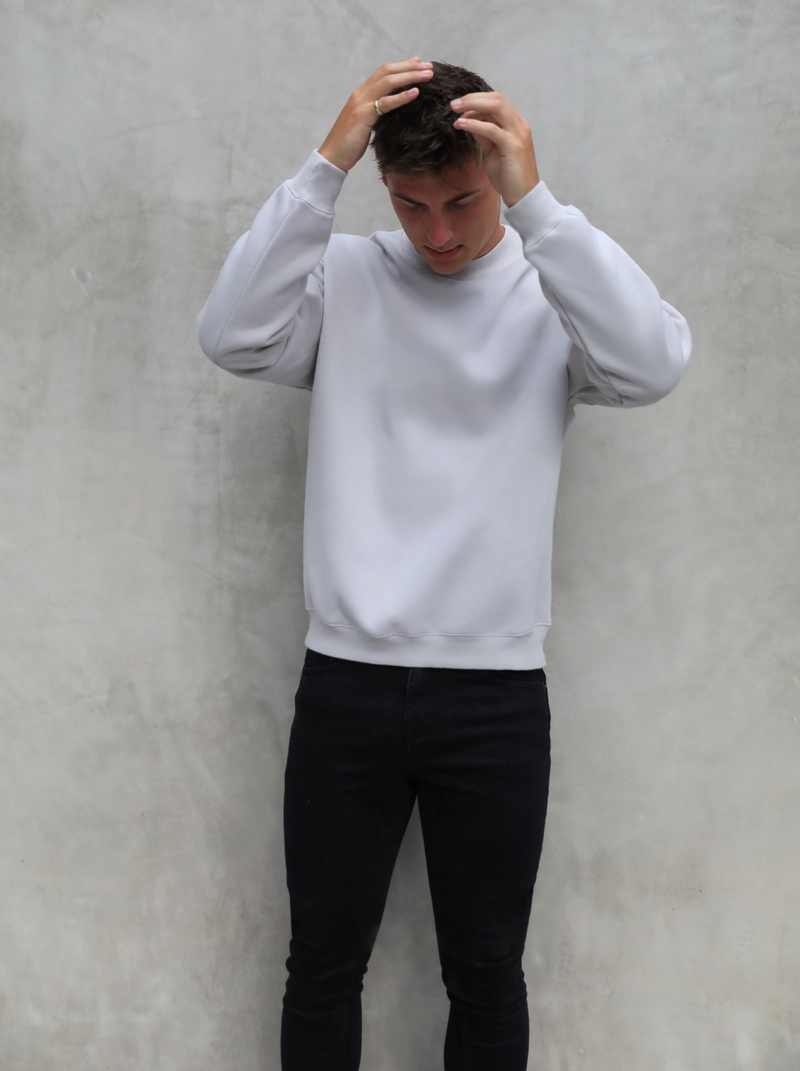 LAX Relaxed Jumper - Stone