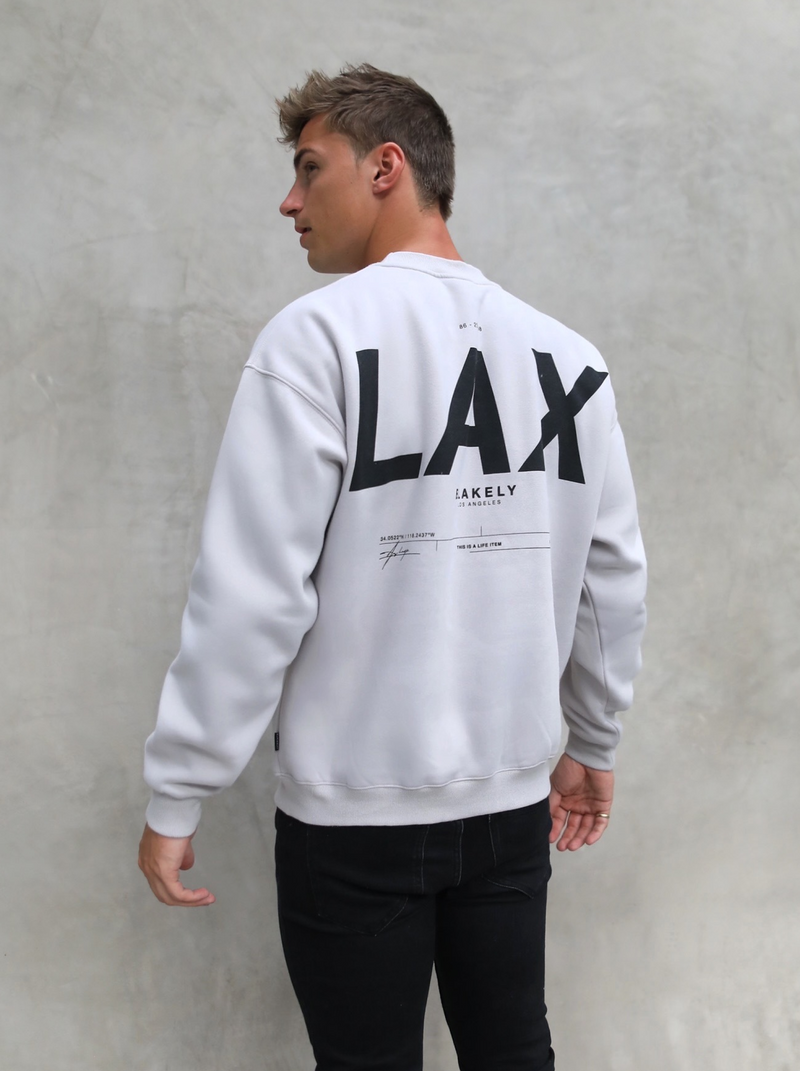 LAX Relaxed Jumper - Stone