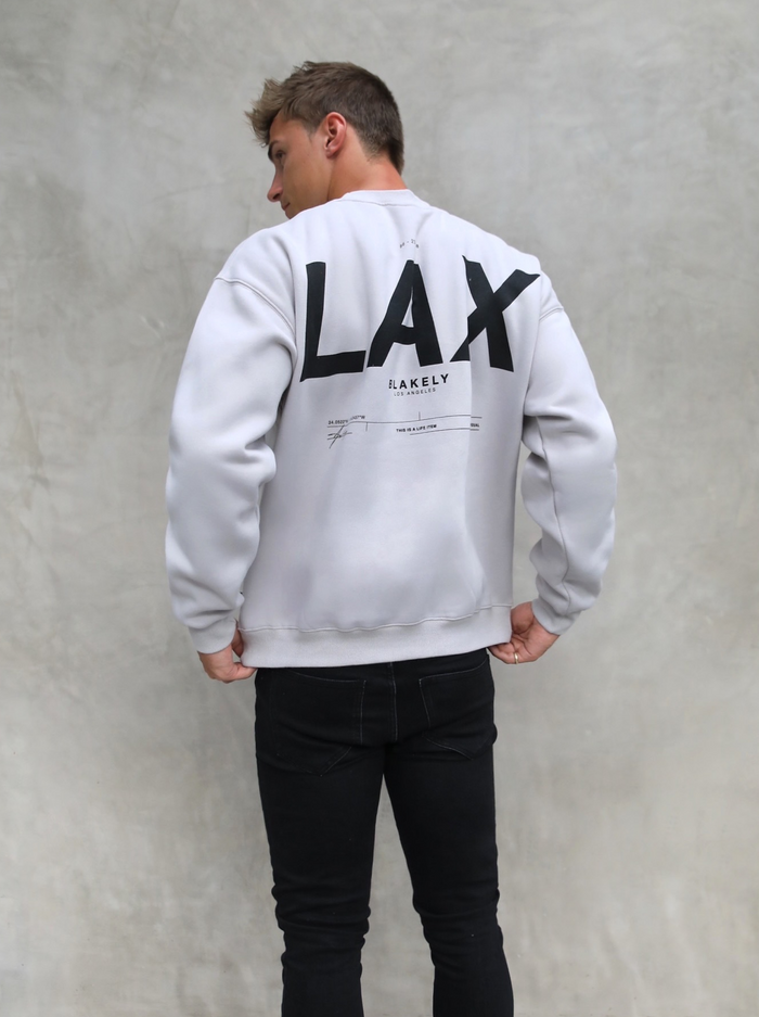 LAX Relaxed Jumper - Stone