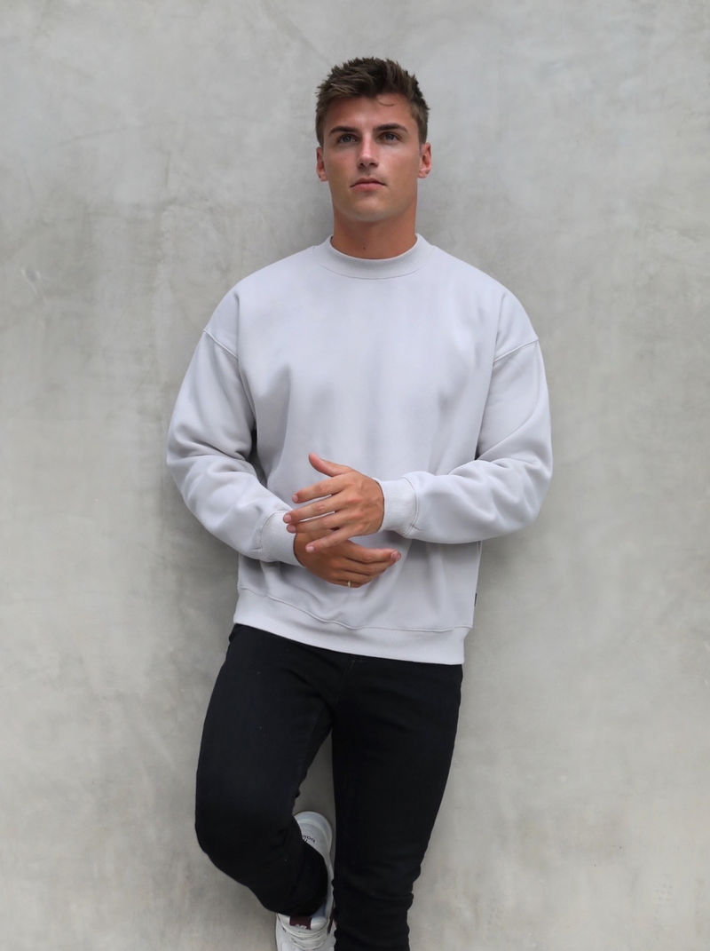 LAX Relaxed Jumper - Stone