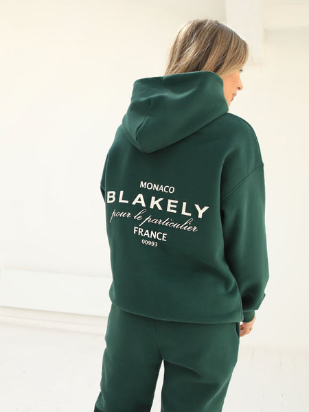 Sweat fille Green Camp manches longues - Redwood