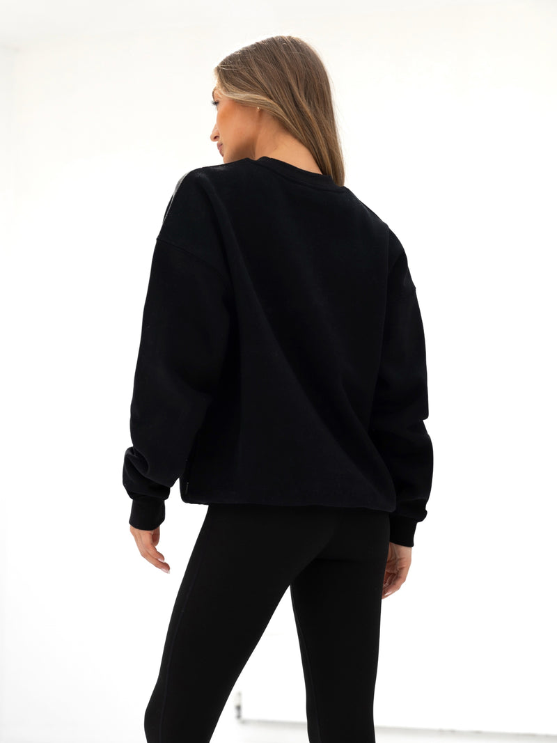 Sami Oversized Jumper - Black