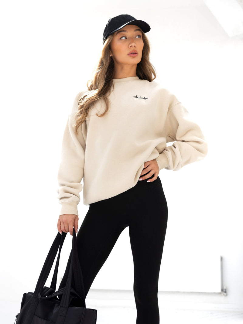 Sami Oversized Jumper - Bone