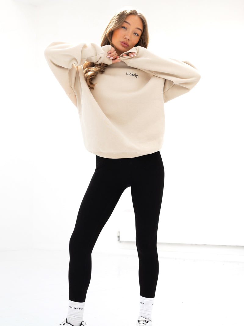 Sami Oversized Jumper - Bone