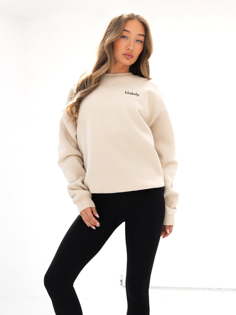 Sami Oversized Jumper - Bone