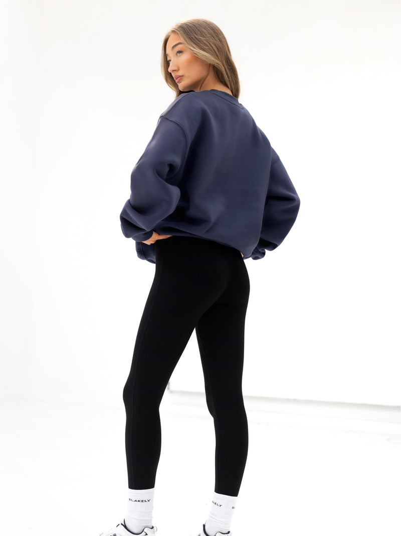 Sami Oversized Jumper - True Navy