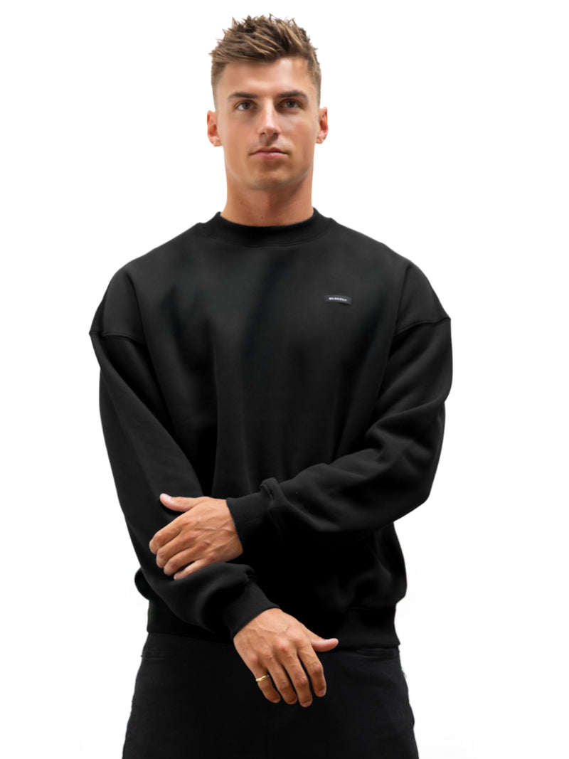 Otis Relaxed Jumper - Black
