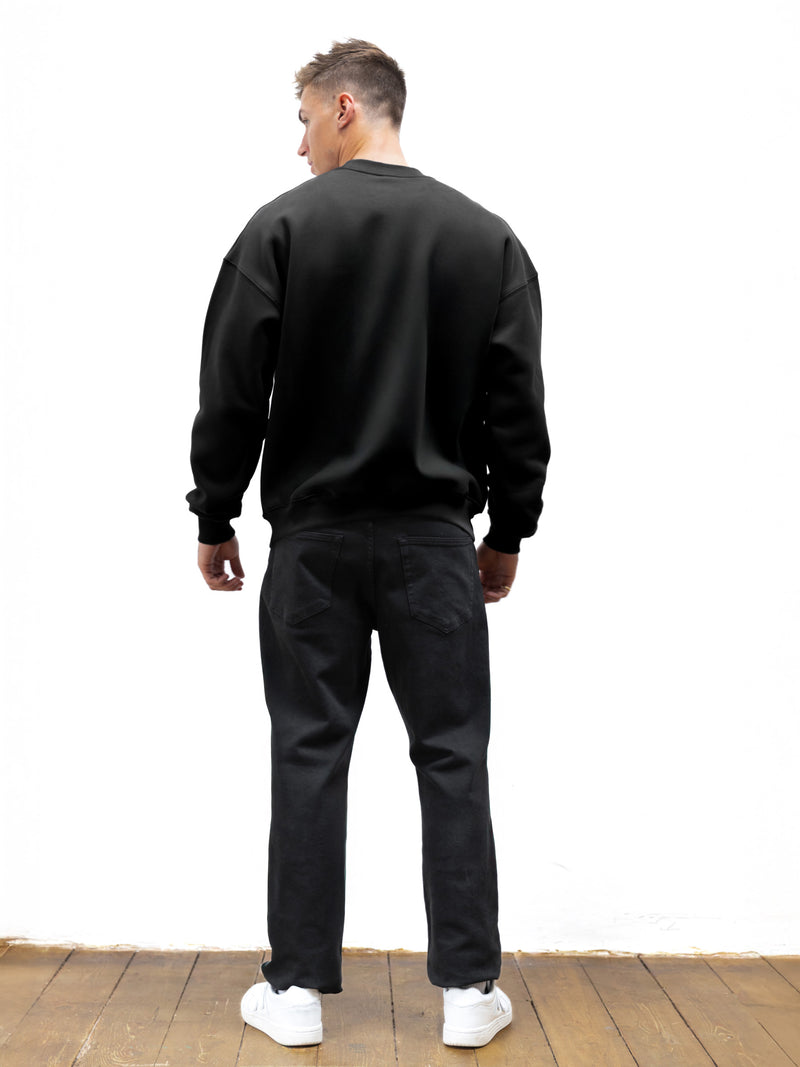 Otis Relaxed Jumper - Black