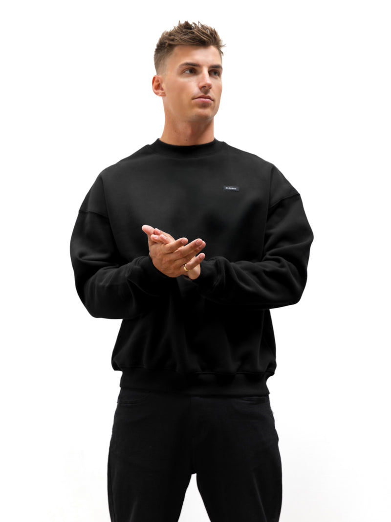 Otis Relaxed Jumper - Black