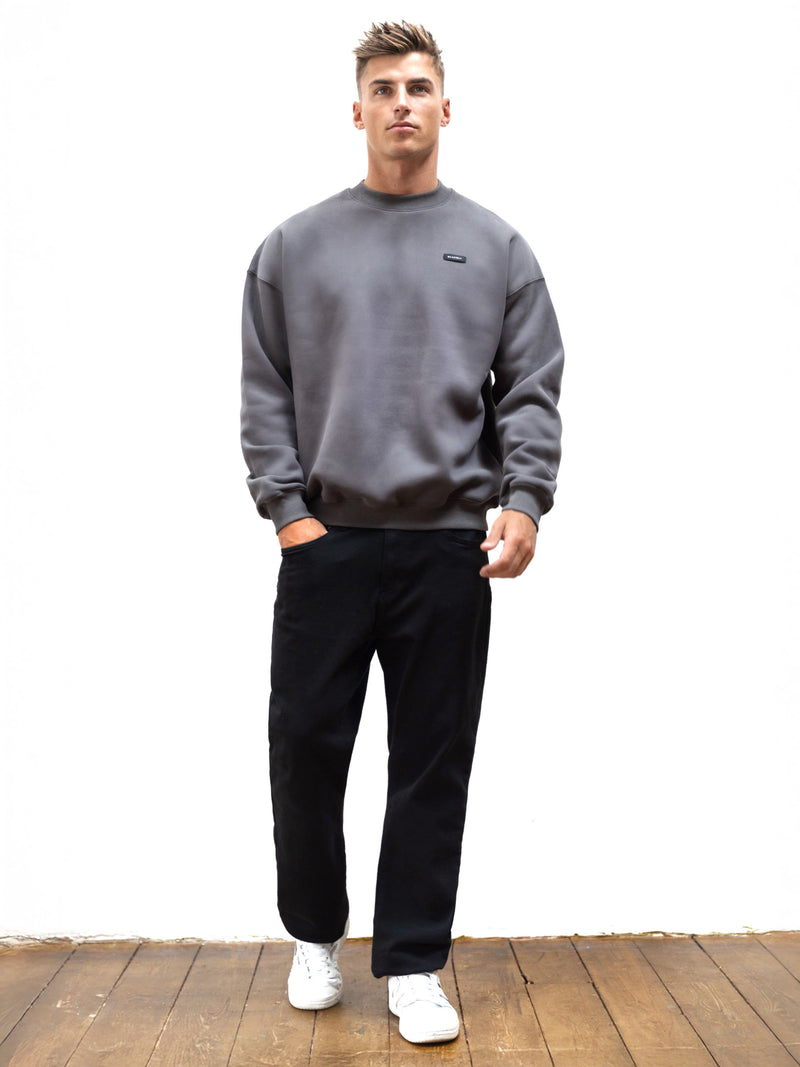 Otis Relaxed Jumper - Charcoal