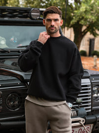 Blakely Basic Relaxed Jumper - Black