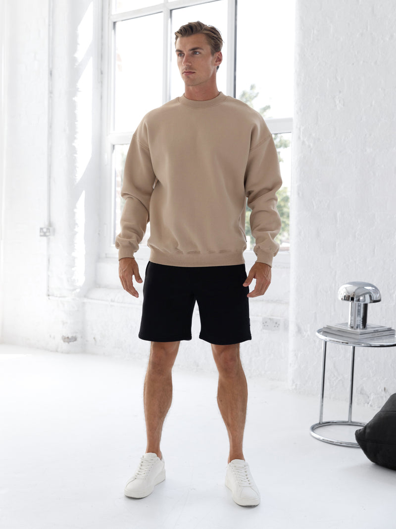 Blakely Basic Relaxed Jumper - Light Tan