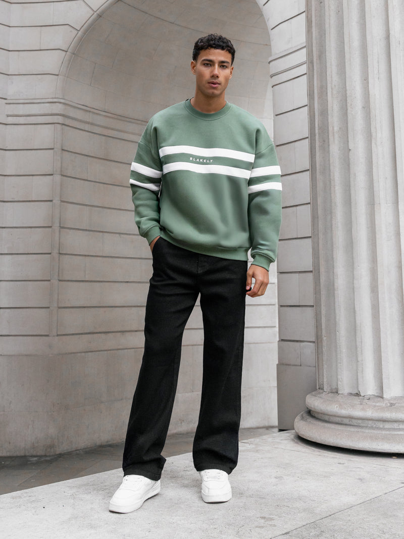 Noah Relaxed Jumper - Green