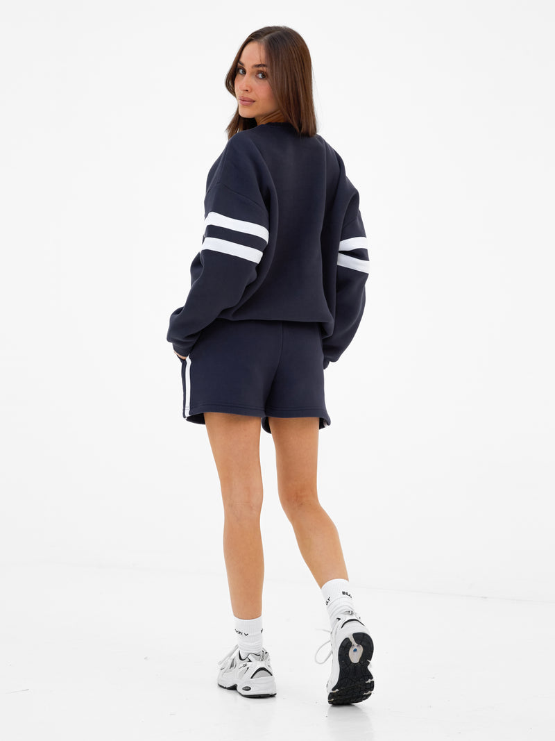 Amber Oversized Jumper - Echte Marine