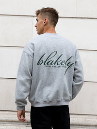 Austin Relaxed Jumper - Mergelgrau