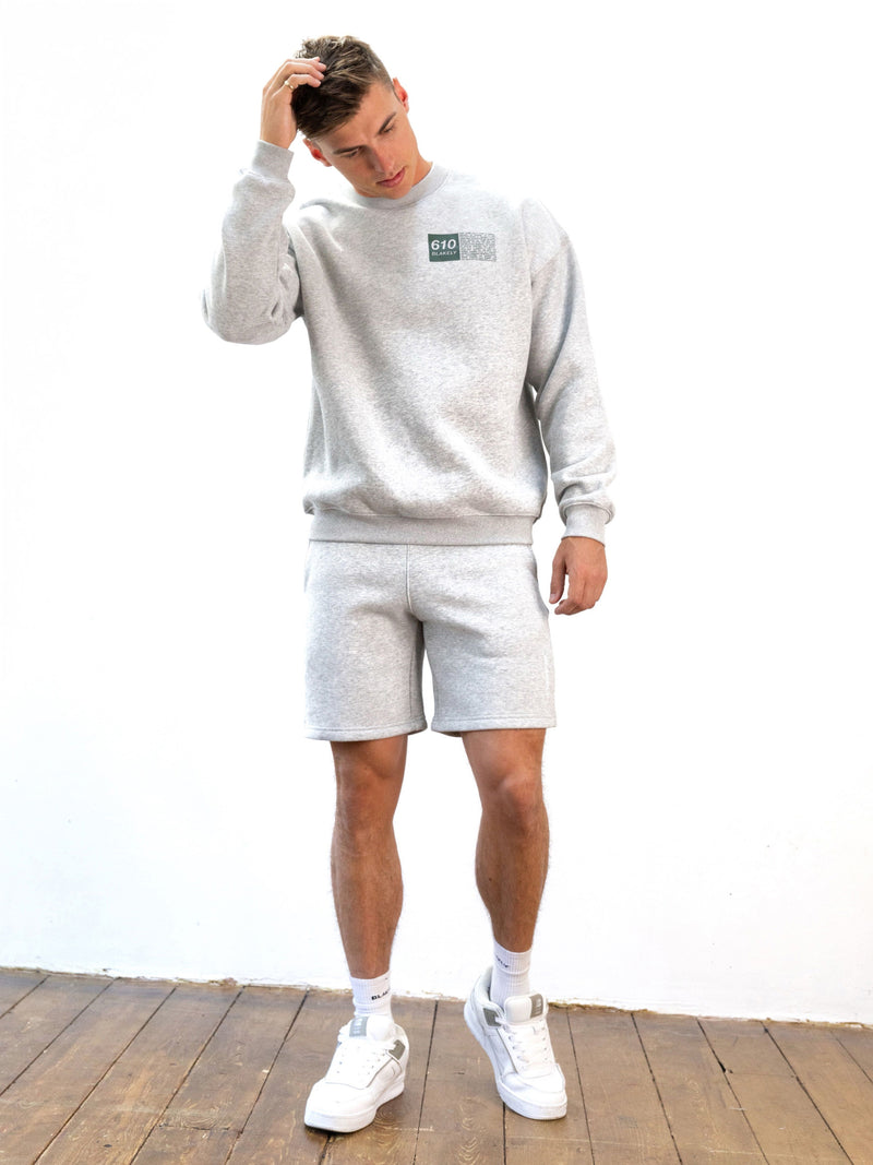 Tribeca 610 Relaxed Jumper - Marl Grey