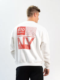 Tribeca 610 Relaxed Jumper - Flaches Weiß