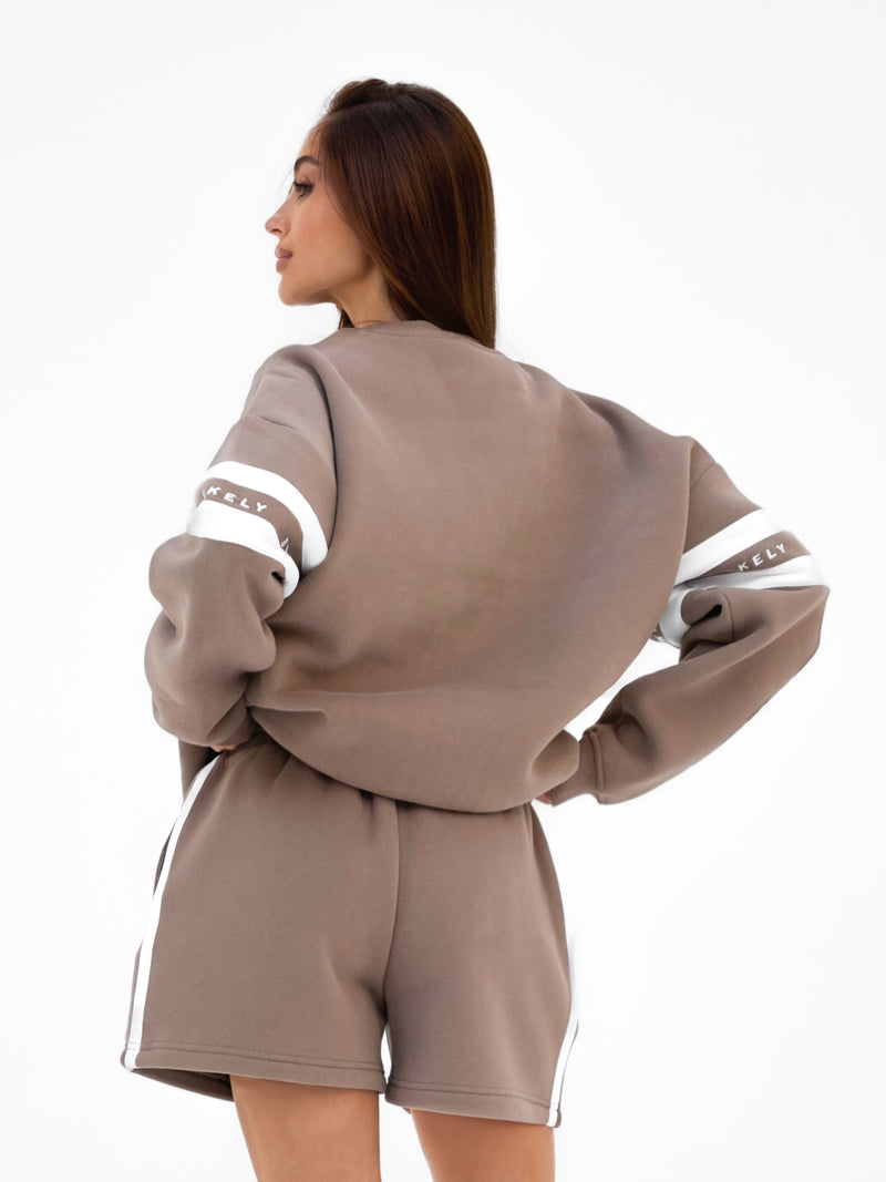 Lily Oversized Jumper - Lichtbruin