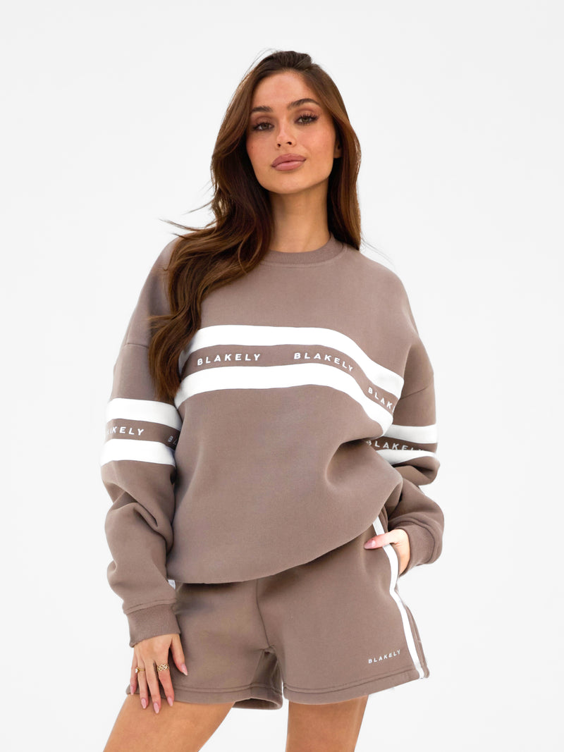 Lily Oversized Jumper - Lichtbruin