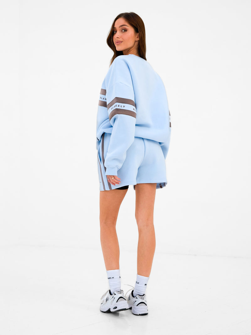 Lily Oversized Jumper - poeder Blauw