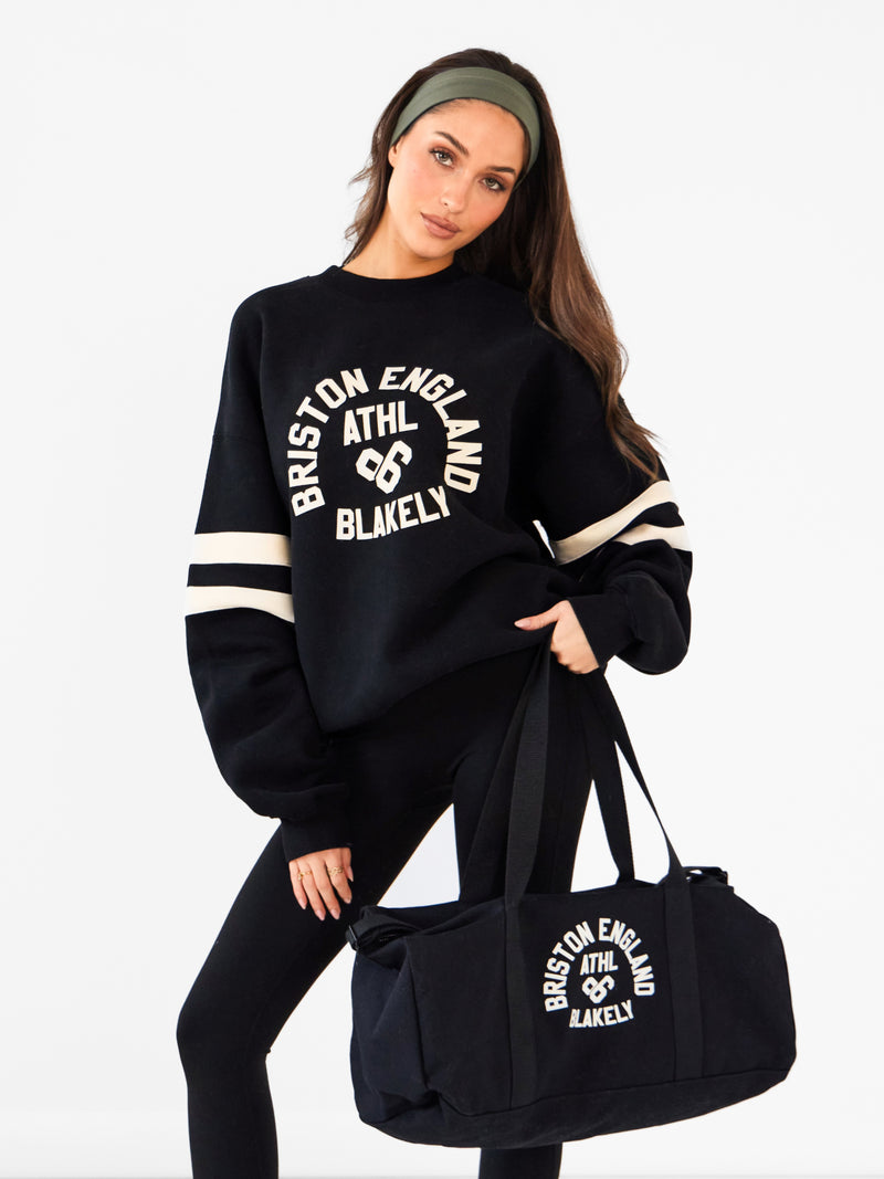 Briston Oversized Jumper - Zwart