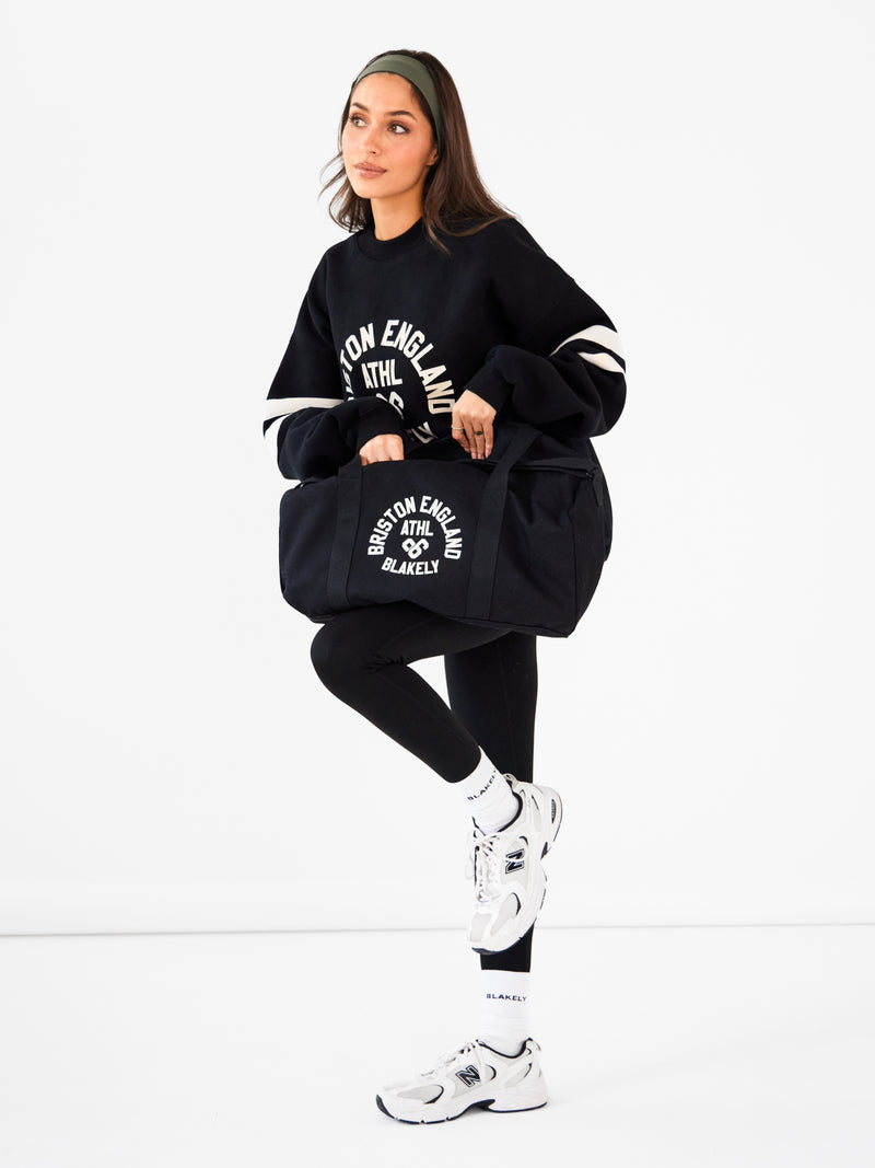 Briston Oversized Jumper - Zwart