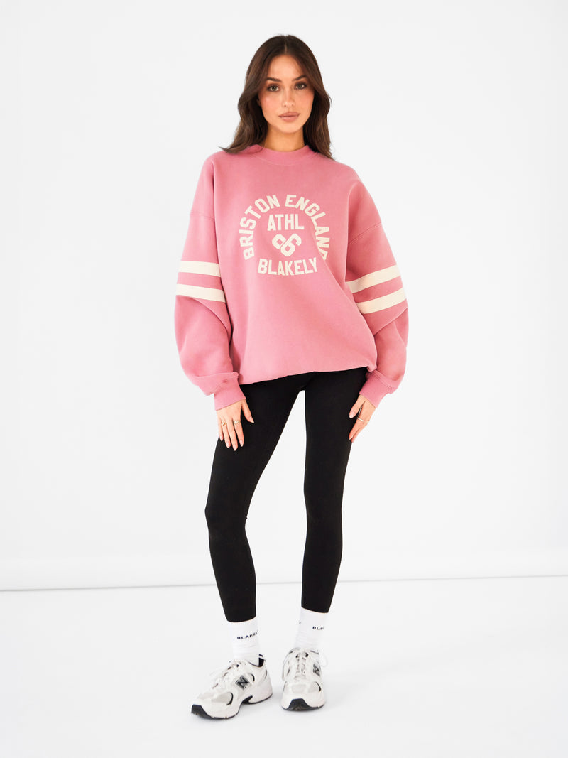 Briston Oversized Jumper - Warme roos