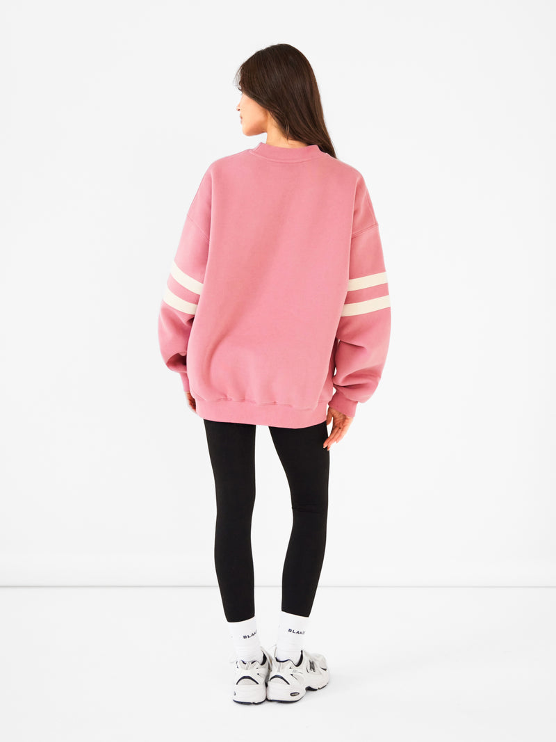 Briston Oversized Jumper - Warme roos