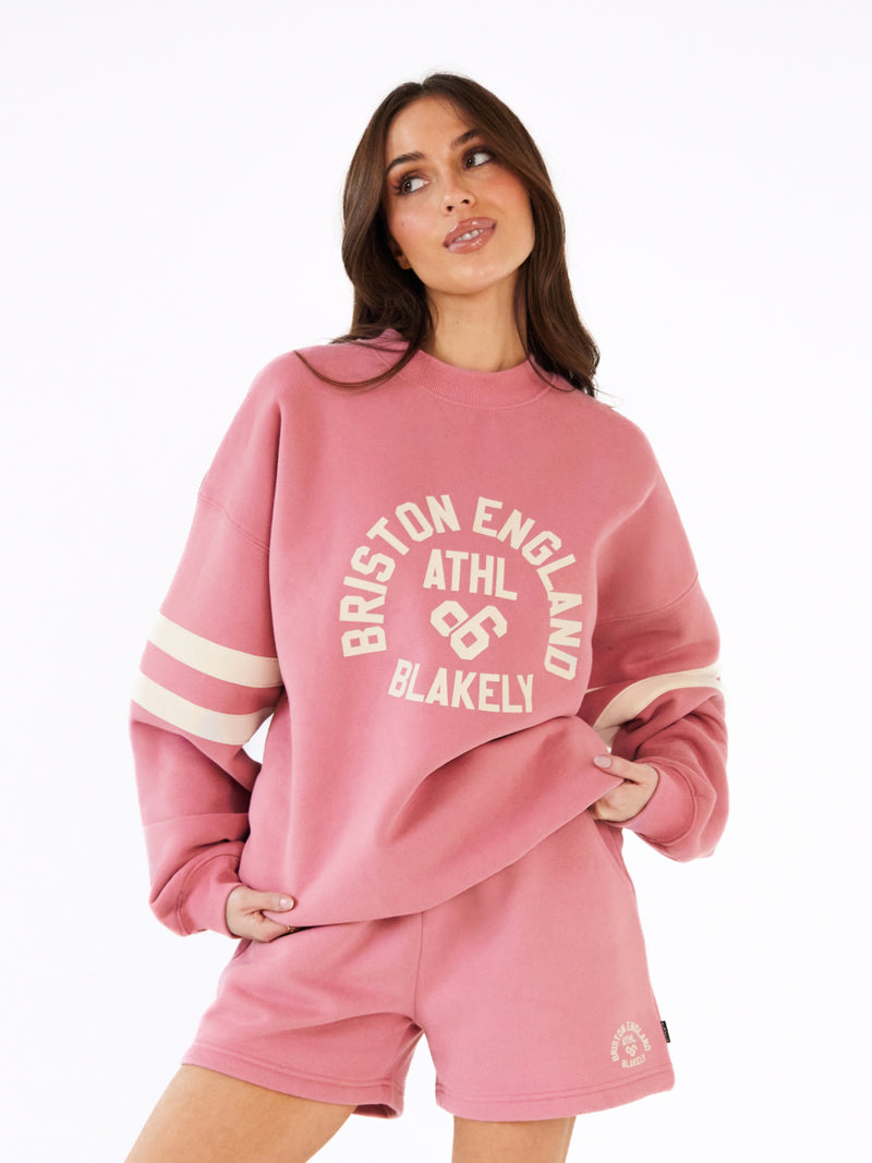 Briston Oversized Jumper - Warme roos